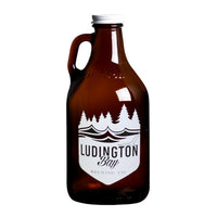 Ludington Bay Brewing Co. Growler and Howler