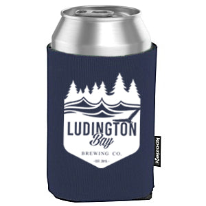 Collapsible Can Koozie - Navy Blue