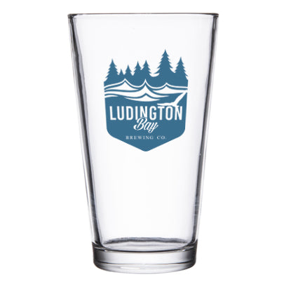 Ludington Bay Brewing Co. Pint Glass